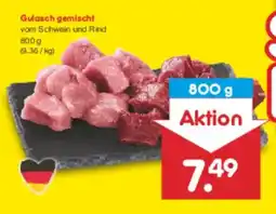 Netto Marken-Discount Gulasch gemischt Angebot