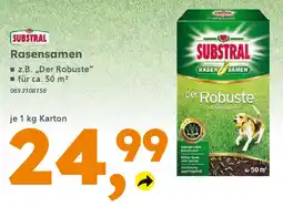 Globus Baumarkt SUBSTRAL Rasensamen Angebot