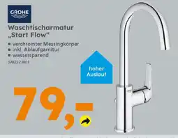 Globus Baumarkt GROHE Waschtischarmatur ,,Start Flow" Angebot