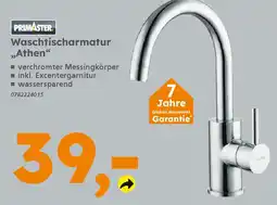 Globus Baumarkt PRIMASTER Waschtischarmatur „Athen❝ Angebot