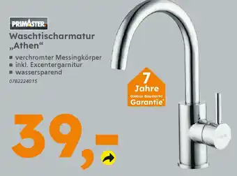 Globus Baumarkt PRIMASTER Waschtischarmatur „Athen❝ Angebot