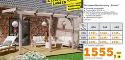 Globus Baumarkt Terrassenüberdachung „Rimini❝ Angebot