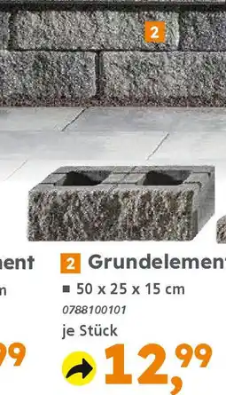 Globus Baumarkt 2 Grundelement Angebot