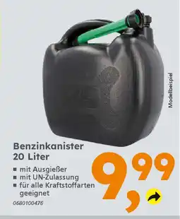 Globus Baumarkt Benzinkanister 20 Liter Angebot