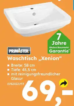 Globus Baumarkt PRIMASTER Waschtisch,,Xenion" Angebot