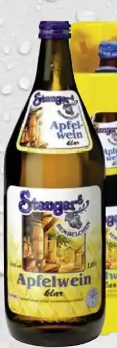 trinkgut Stenger's Fruchterlebnis Apfelwein Klar Angebot