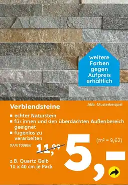 Globus Baumarkt Verblendsteine Angebot