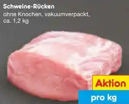 Netto Marken-Discount Schweine-Rücken Angebot