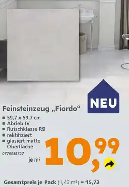 Globus Baumarkt Feinsteinzeug,,Fiordo" Angebot