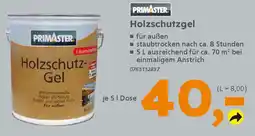 Globus Baumarkt PRIMASTER Holzschutzgel Angebot