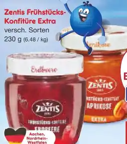 Netto Marken-Discount Zentis Frühstückskonfitüre Extra Angebot