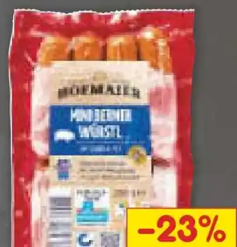 Netto Marken-Discount Hofmaier Mini Berner Würstl Angebot