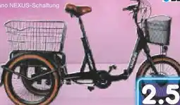 Netto Marken-Discount Blaupunkt MINNA Falt E-Trike Tiefeinsteiger Angebot