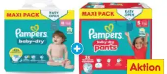 Netto Marken-Discount Pampers Baby Dry Windeln Megapack Angebot