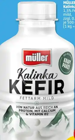 PENNY Müller Fettarmer Kalinka Kefir Angebot