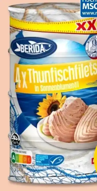 PENNY Berida Thunfischfilets XXL Angebot