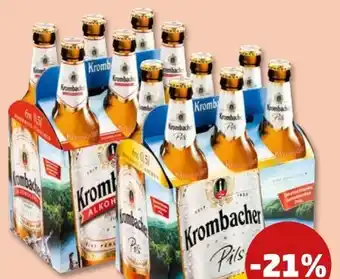 PENNY Krombacher 0,0 % Alkoholfrei Pils Angebot