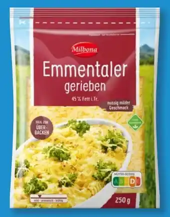 Lidl Milbona Emmentaler Gerieben Angebot