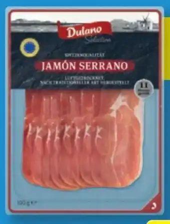 Lidl Dulano Selection Jamón Serrano Rohschinken Angebot