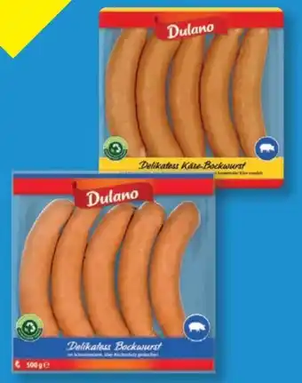 Lidl Dulano Delikatess Bockwurst Angebot