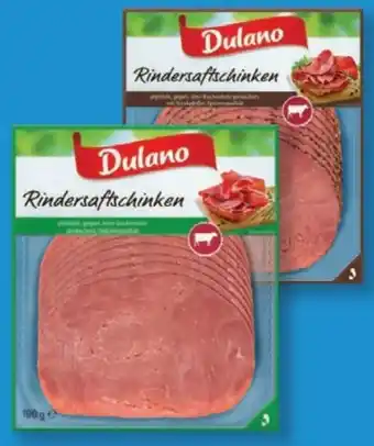 Lidl Dulano Rindersaftschinken Angebot