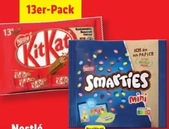 Lidl Nestlé Smarties Minis Angebot