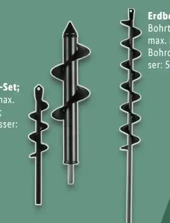 Lidl Parkside Akku- und Elektrobohrschrauber Erdbohrer Angebot
