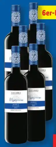 Lidl Navarra Mezquiriz Tempranillo Tinto Roble Angebot