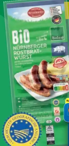 Lidl Metzgerfrisch Bio Nürnberger Rostbratwurst Angebot