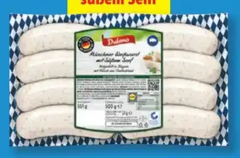 Lidl Dulano Münchner Weißwurst Angebot