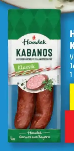 Lidl Houdek Kabanos Angebot