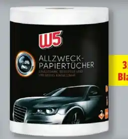 Lidl W5 Allzweck-Papiertücher Angebot