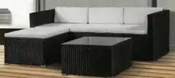 Lidl Juskys Polyrattan Lounge Sitzgarnitur Punta Cana Angebot