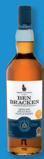 Lidl Ben Bracken Highland Single Malt Scotch Whisky Angebot