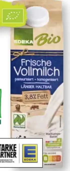 Scheck-in-Center Edeka Bio Bio-Frische Vollmilch Angebot