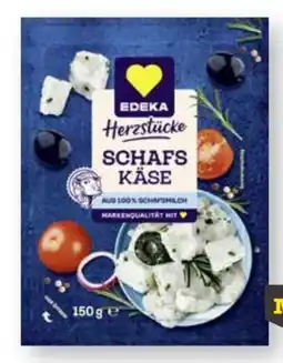 Scheck-in-Center Edeka Herzstücke Schafskäse Angebot