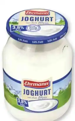 Scheck-in-Center Ehrmann Allgäuer Joghurt Angebot