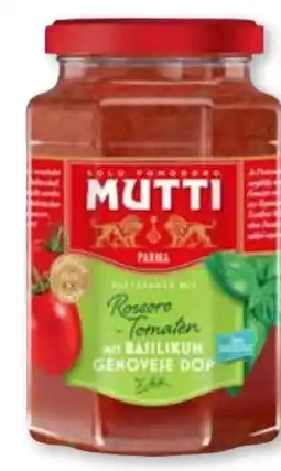 Scheck-in-Center Mutti Pastasauce Angebot