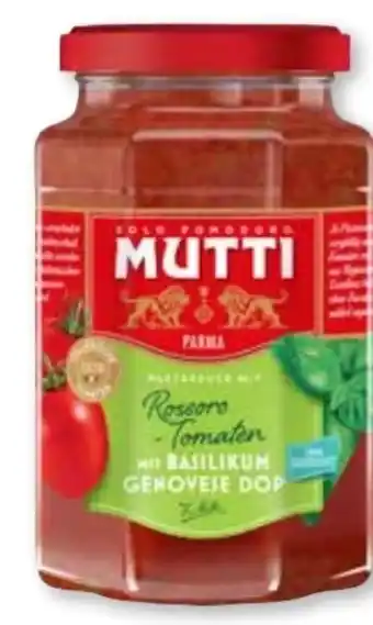 Scheck-in-Center Mutti Pastasauce Angebot