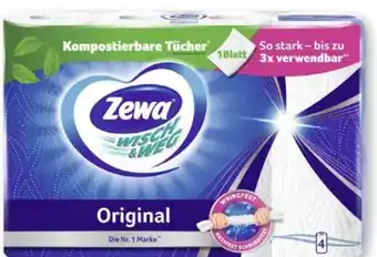 Scheck-in-Center Zewa Wisch & Weg Küchentücher Original Angebot