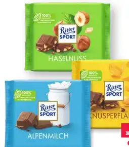 Scheck-in-Center Ritter Sport Alpenmilch Angebot