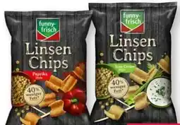 Scheck-in-Center Funny Frisch Linsen Chips Paprika Angebot