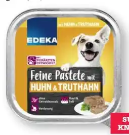 Scheck-in-Center Edeka Feine Pasteten Hundenahrung Angebot