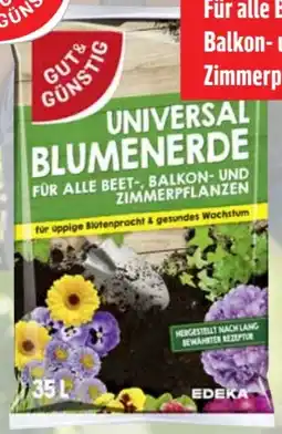 Scheck-in-Center Gut & Günstig Universal Blumenerde Angebot