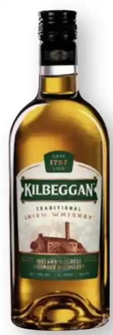 Scheck-in-Center Kilbeggan Traditional Irish Whiskey Angebot