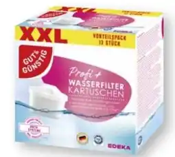 Scheck-in-Center Gut & Günstig Wasserfilterkartuschen Profi + XXL Angebot