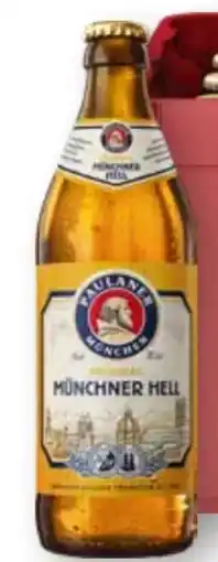 Scheck-in-Center Paulaner Münchner Hell Angebot