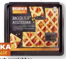 Scheck-in-Center Edeka zuhause Backblech Ausziehbar Angebot