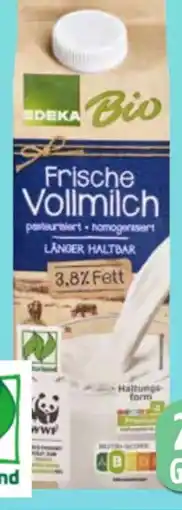 Edeka Edeka Bio Bio-Frische Vollmilch Angebot