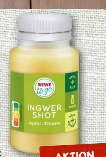 nahkauf Rewe to go Ingwer Shot Angebot